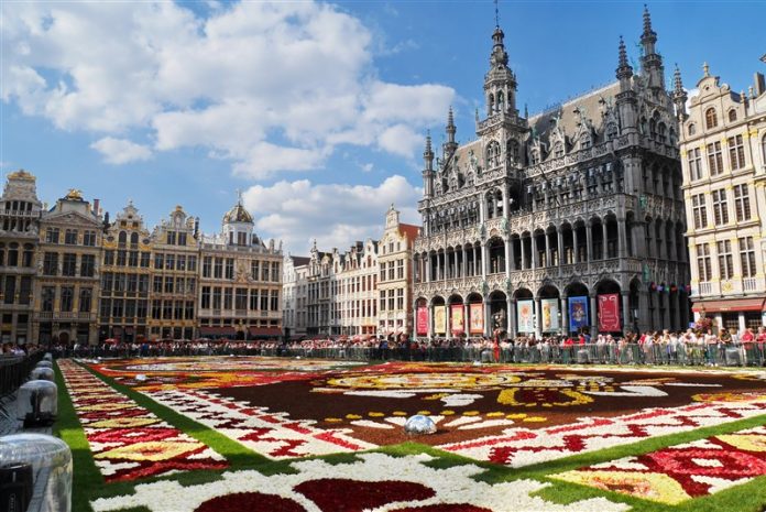 The Grand Place in Brussels